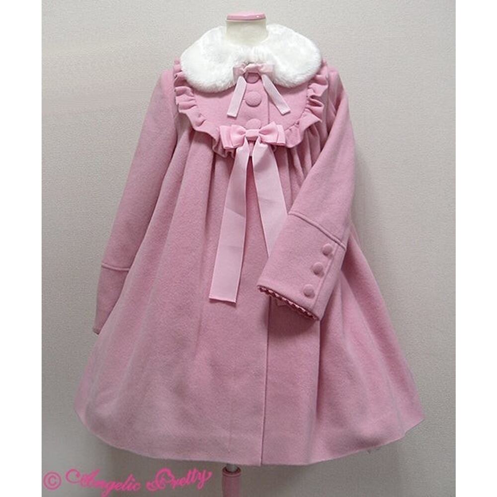 Angelic Pretty Marianne Coat Pink Sweet Lolita J Fashion Kawaii Dollcore Japan - Picture 2 of 16